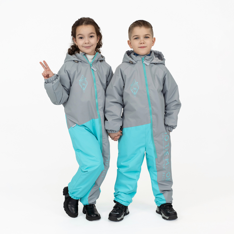 Комбинезон детский Arctic Kids 30-037, бирюза, 92