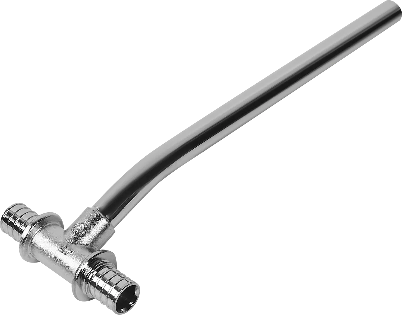 Трубка для подключения радиатора Т-образная Stout 20x250 мм латунь трубка для радиатора stout sfa 0026 202520 т образная 20 х 15 х 20 х 250 мм медная