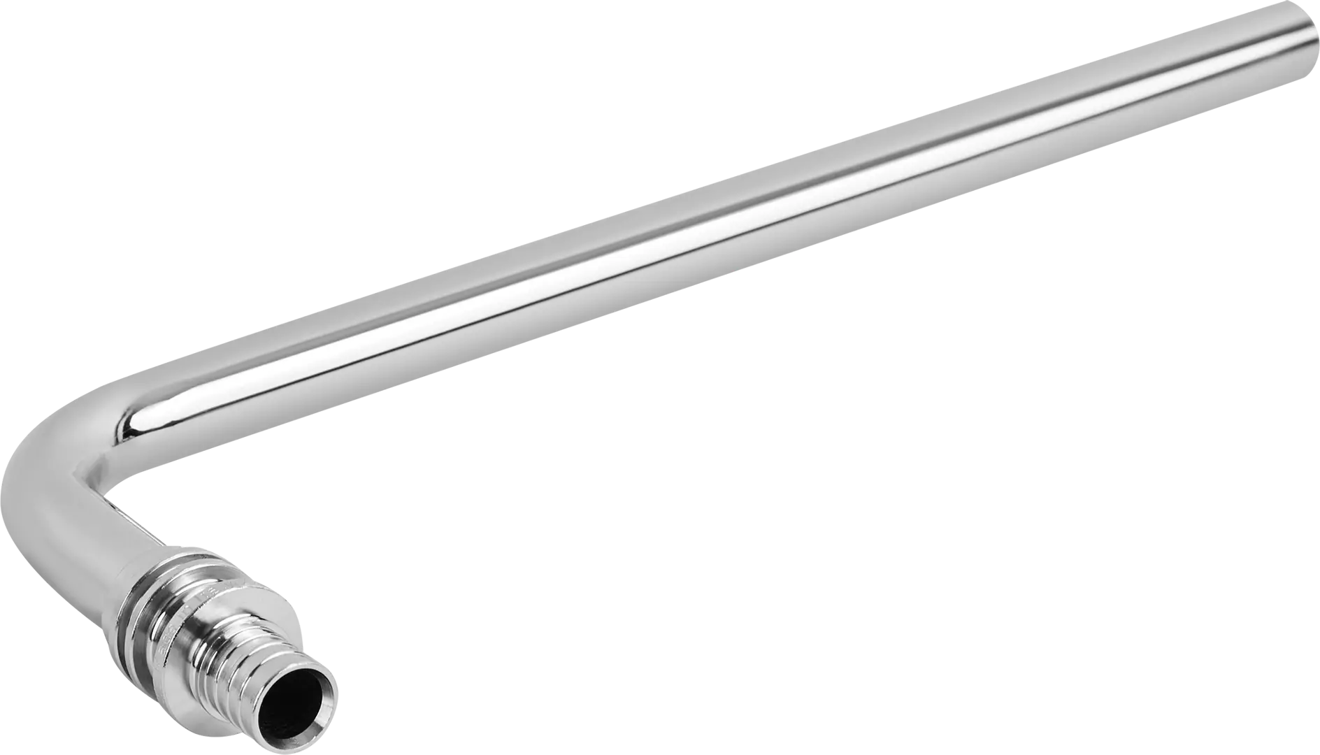 Трубка для подключения радиатора Г-образная Stout 16x250 мм латунь