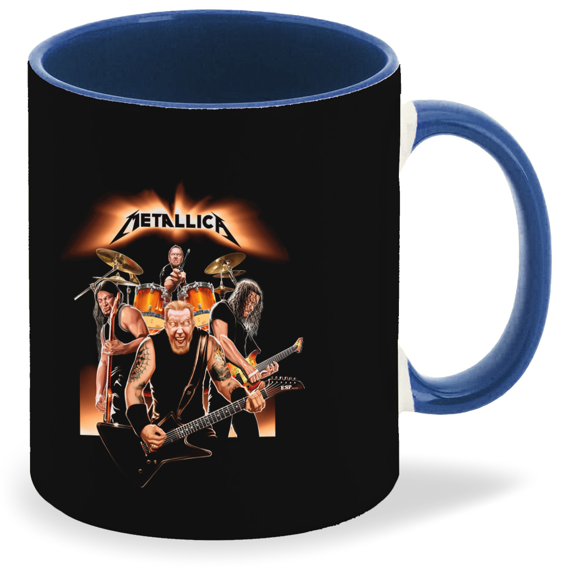 

Кружка CoolPodarok Metallica 6, Metallica 6