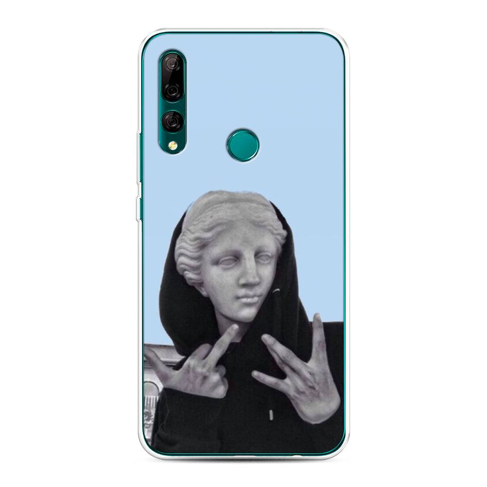 

Чехол Awog на Huawei Y9 Prime 2019 "SWAG статуя", Голубой, 611950-9