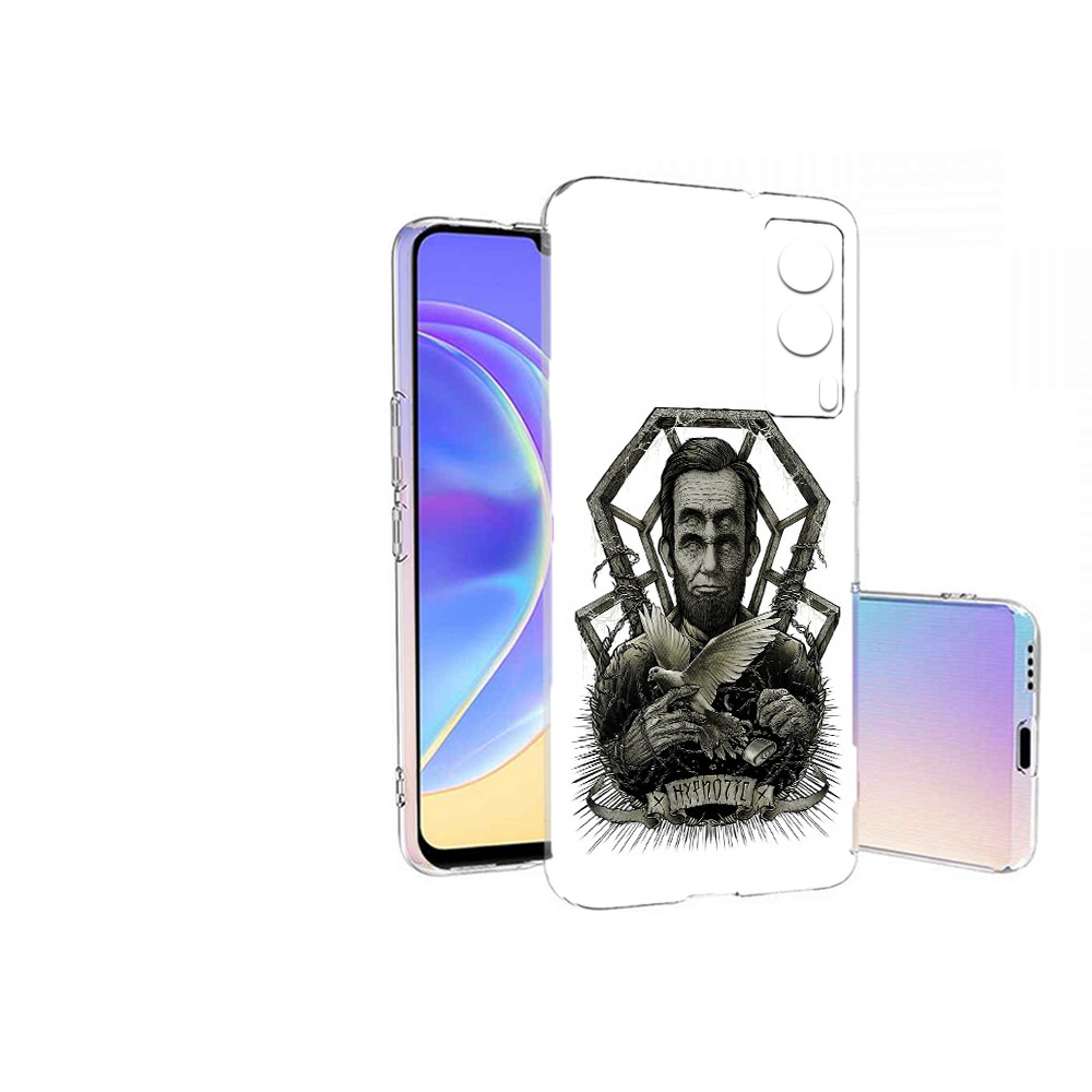

Чехол MyPads Tocco для Vivo V21E франклин абстракция (PT161736.380.662), Прозрачный, Tocco