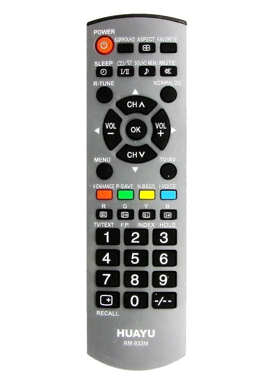 

Пульт универсальный для Panasonic RM-932M, RM-932M