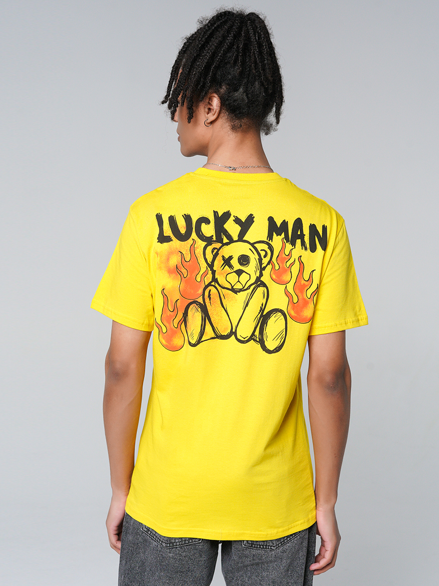 

Футболка мужская ТВОЕ 88004 желтая M, 88004