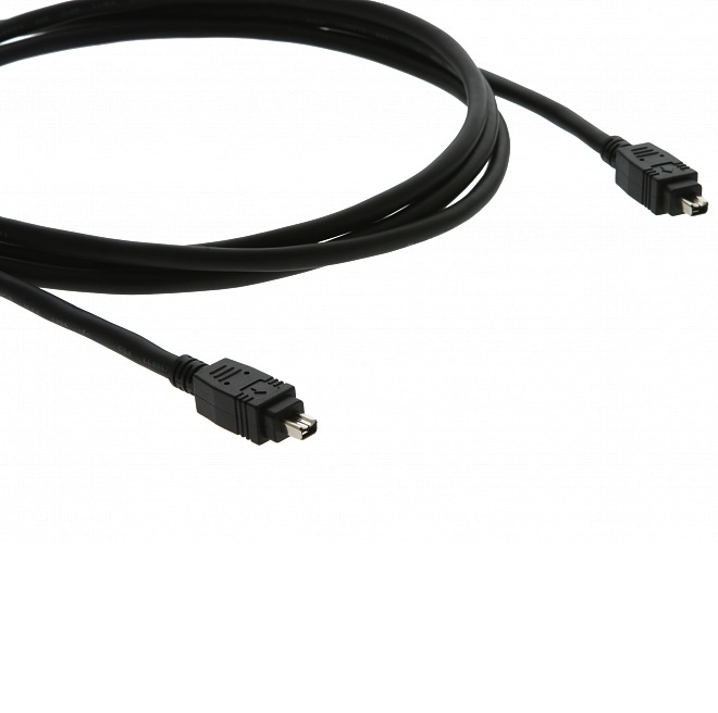 

Кабель IEEE 1394 4pin - 4pin Kramer C-FM4/FM4-6 1.8m, C-FM4/FM4-6 1.8m