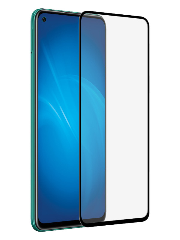 

Защитное стекло Brosco для Realme 7 RM-7-FSP-GLASS-BLACK, Realme 7