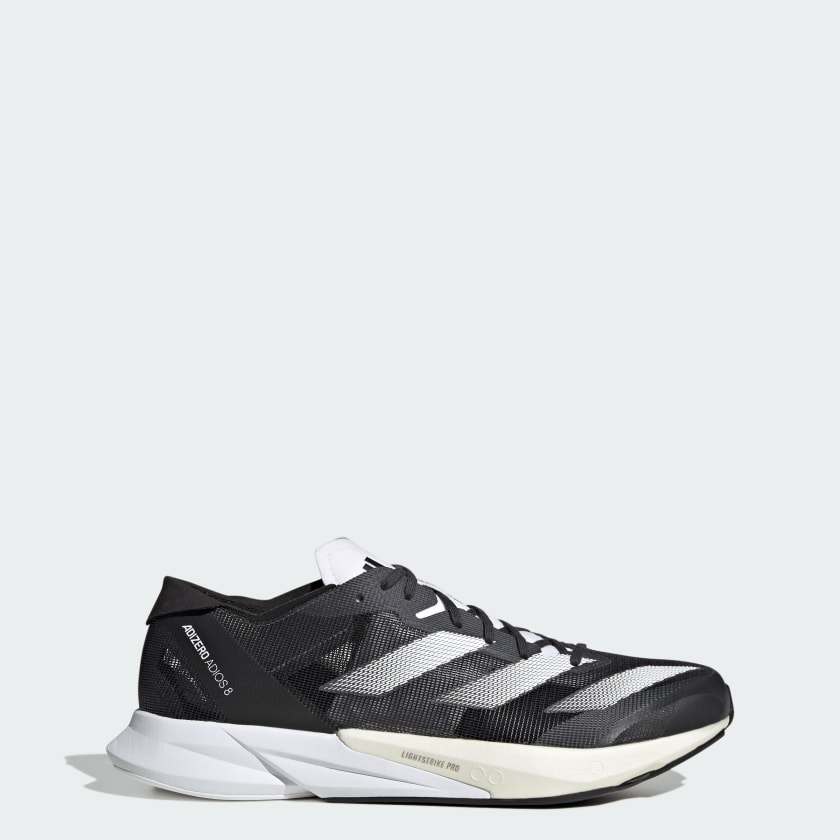 

Кроссовки мужские Adidas ADIZERO ADIOS 8 черные 9 UK, Черный, ADIZERO ADIOS 8