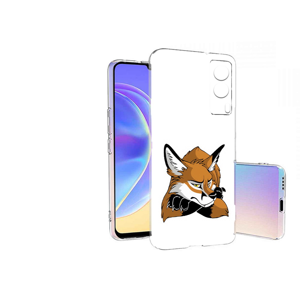 

Чехол MyPads Tocco для Vivo V21E фокс (PT161736.380.660), Прозрачный, Tocco