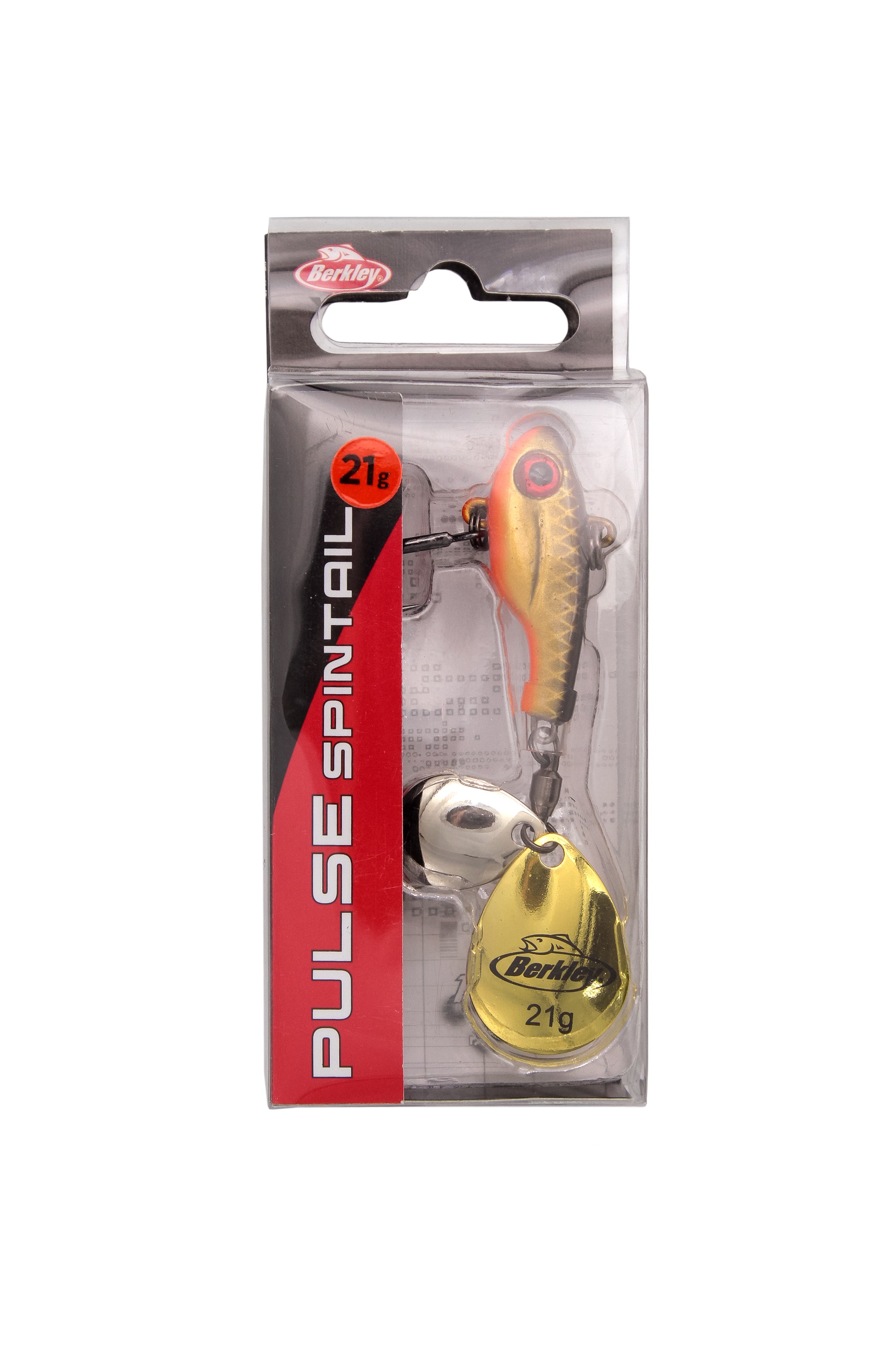 Тейл-спиннер Berkley Pulse Spintail 7,5см 21гр Dark & Dirty Roach