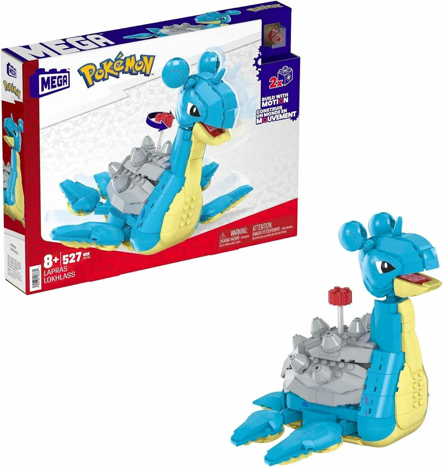 

Конструктор Mega Pokemon Lapras HKT26 527, Lapras
