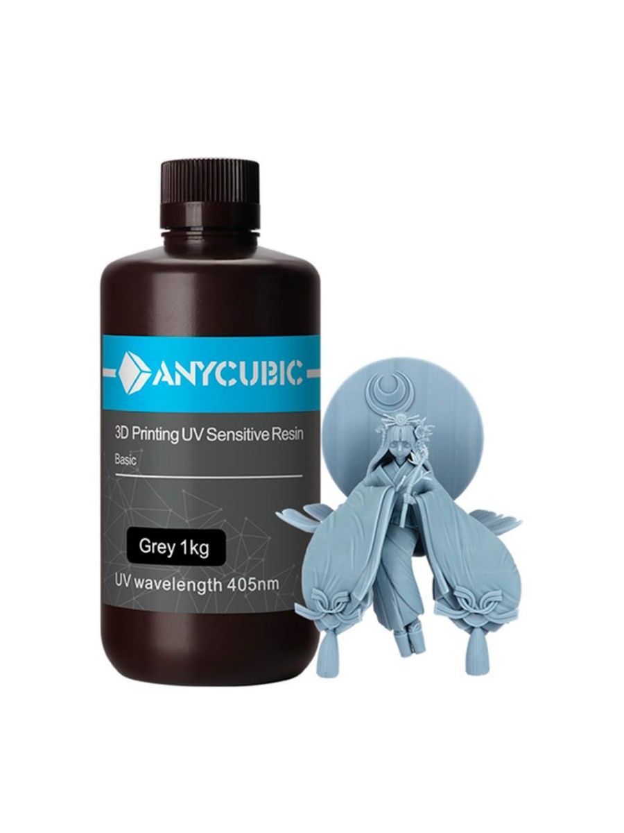 

Фотополимер Anycubic серый 1кг
