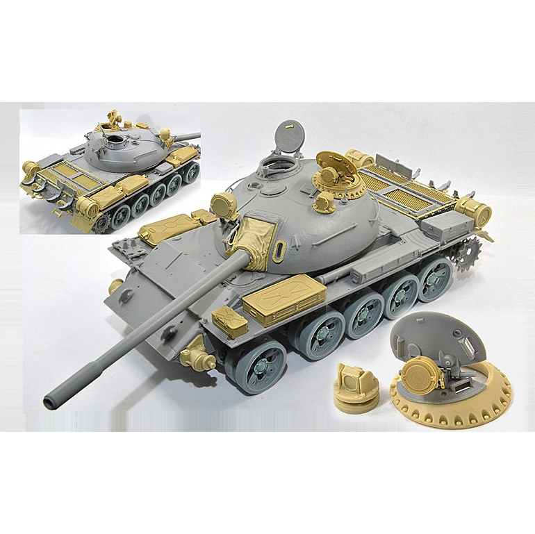 

Корректирующий набор Miniarm 1/35 танка серии 54Б мод 1959 г , включает фототрав 35135