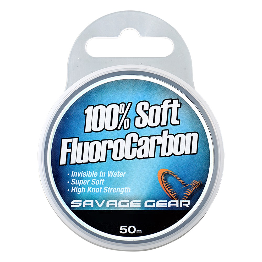 Леска Savage Gear Soft Fluoro Carbon 0.33мм 50м 15.2lb 7кг