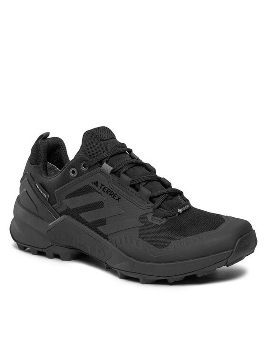 

Кроссовки мужские Adidas Terrex Swift R3 GORE-TEX Hiking IE7634 черные 42 EU, Черный, Terrex Swift R3 GORE-TEX Hiking IE7634