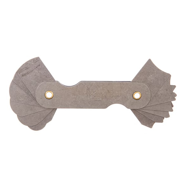 Радиусный шаблон №2 КАЛИБРОН 156640