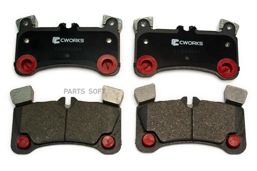 

Тормозные колодки CWORKS задние Low Metallic C12CR0083