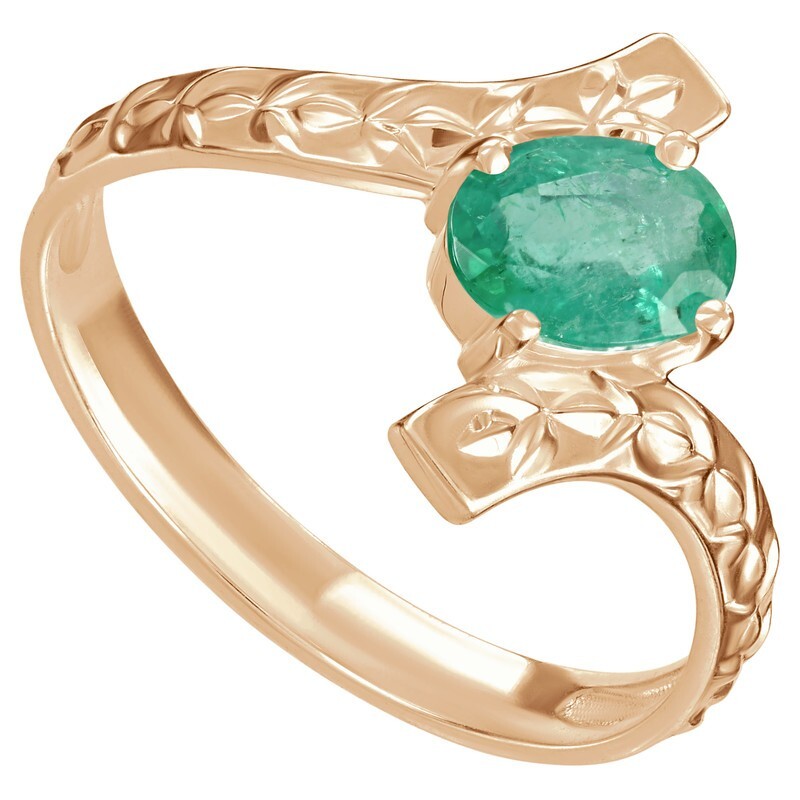

Кольцо из серебра с изумрудом р. LAZURIT-ONLINE 849103, 849103