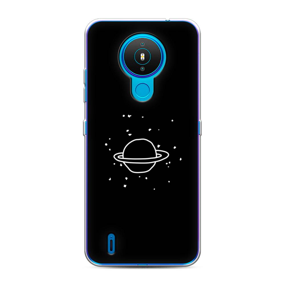 

Чехол Awog на Nokia 1.4 / Нокиа 1.4 "Дудл Юпитера", Белый;черный, 124550-4