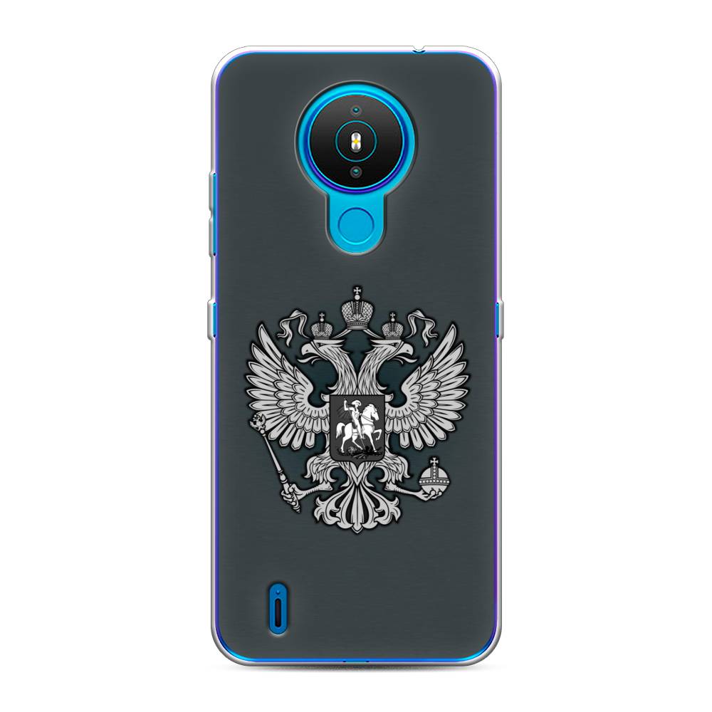 фото Чехол awog "герб россии серый" для nokia 1.4