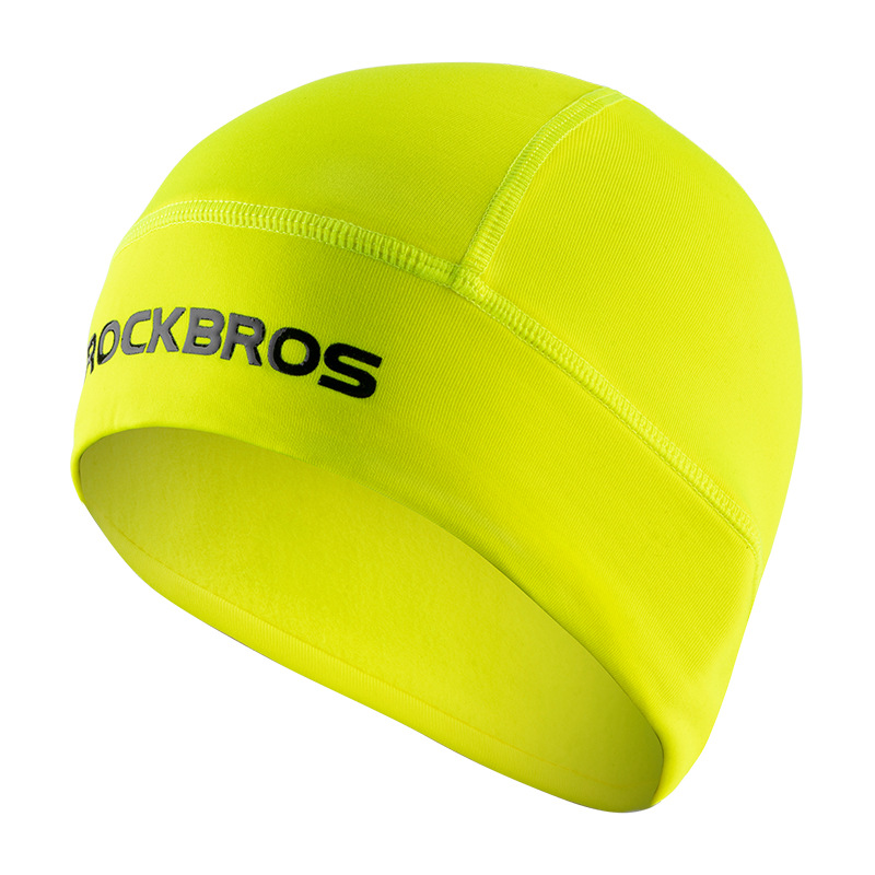 Шапка мужская RockBros желтая, one size