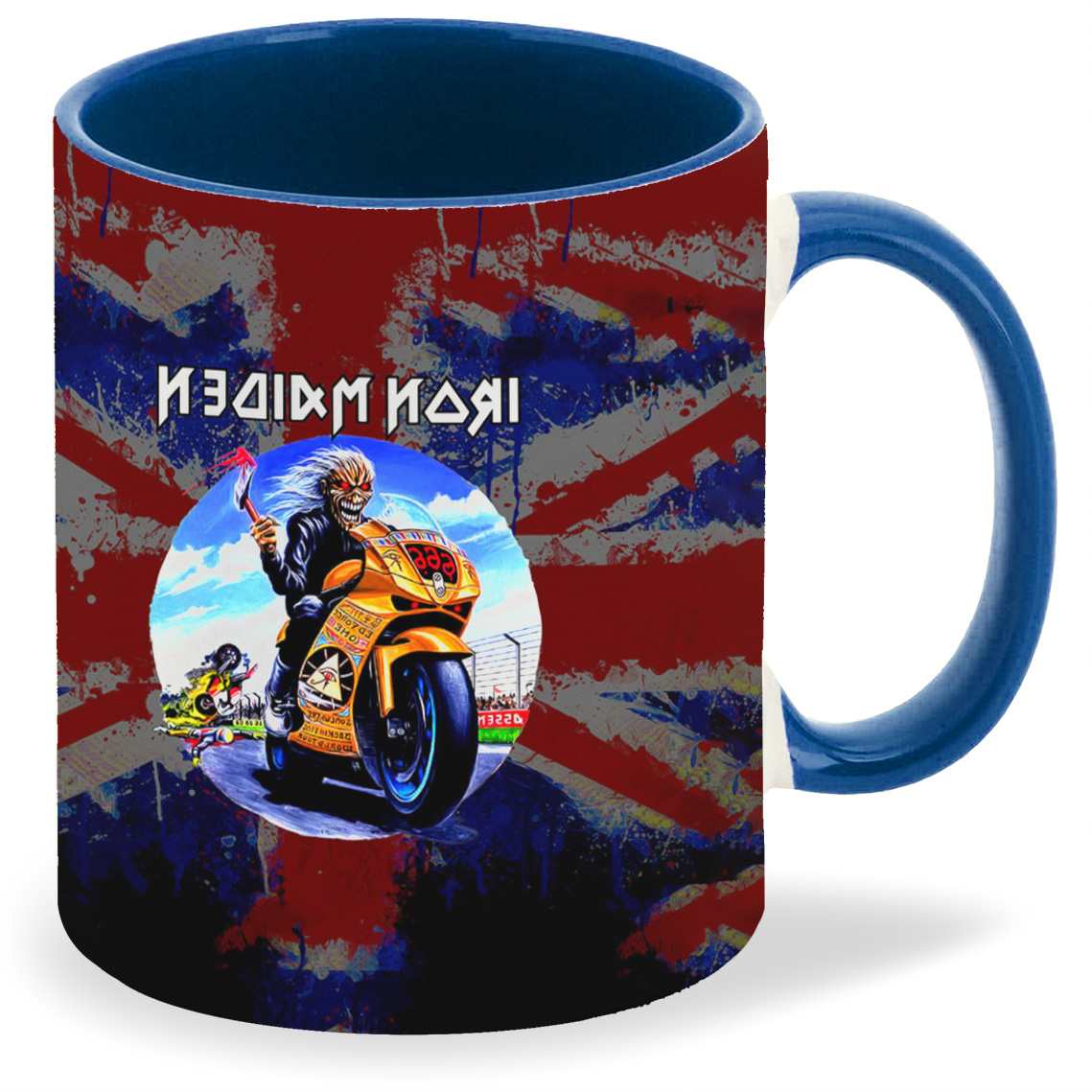 фото Кружка coolpodarok iron maiden мотоцикл