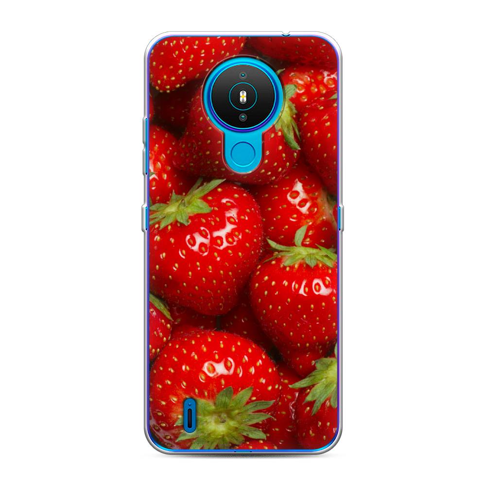

Чехол Awog на Nokia 1.4 / Нокиа 1.4 "Клубника", Красный;зеленый, 124550-10