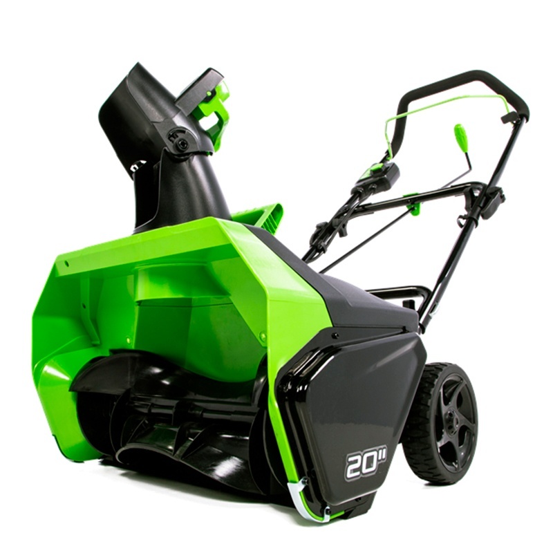 фото Аккумуляторный снегоуборщик greenworks gd60st 2602407 без акб и зу
