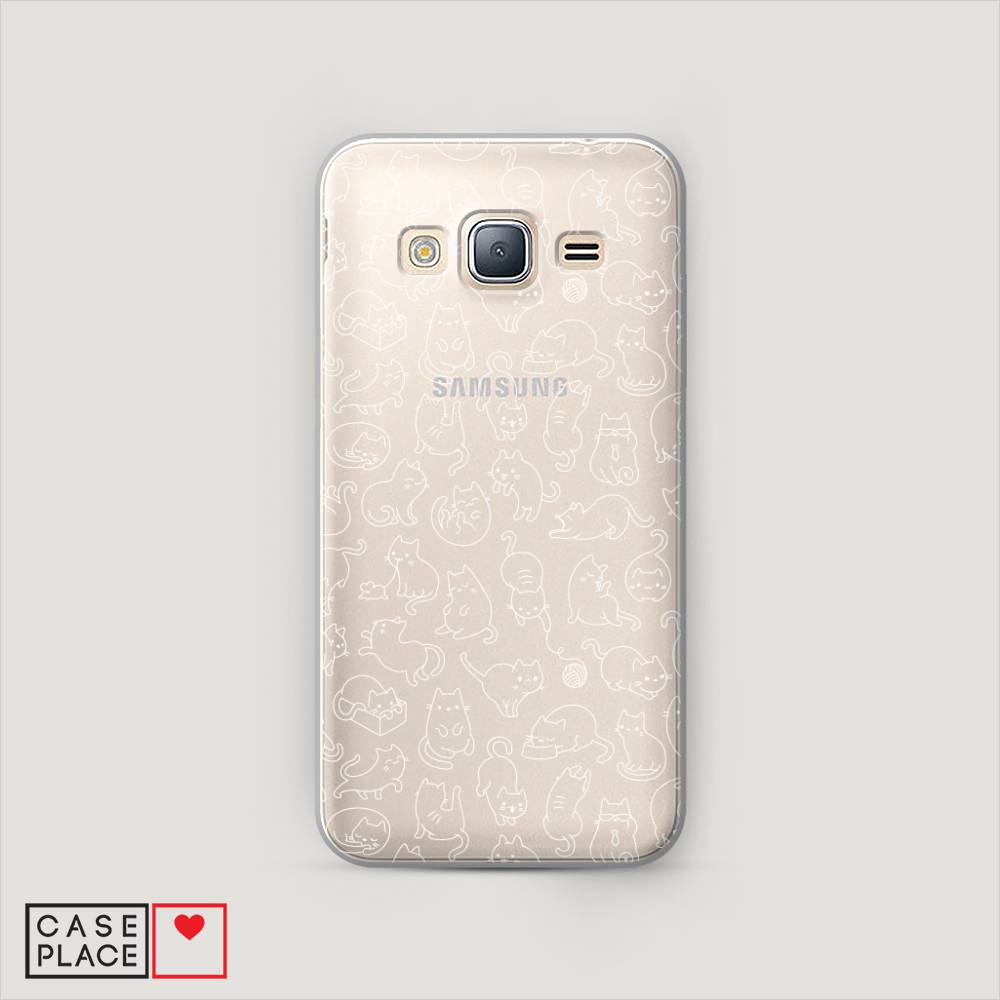 

Чехол Awog "Шкодливые котики" для Samsung Galaxy J5