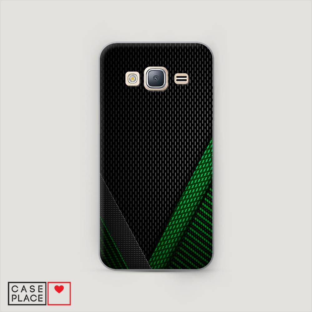 

Чехол Awog "Зеленый карбон" для Samsung Galaxy J5