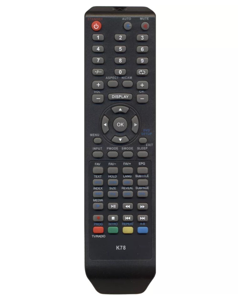

Пульт для Shivaki K78, K78