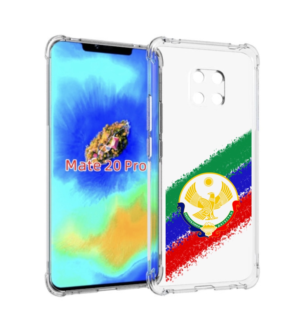 

Чехол MyPads герб флаг Дагестана для Huawei Mate 20 Pro/Mate 20 RS 6.39, Прозрачный, Tocco