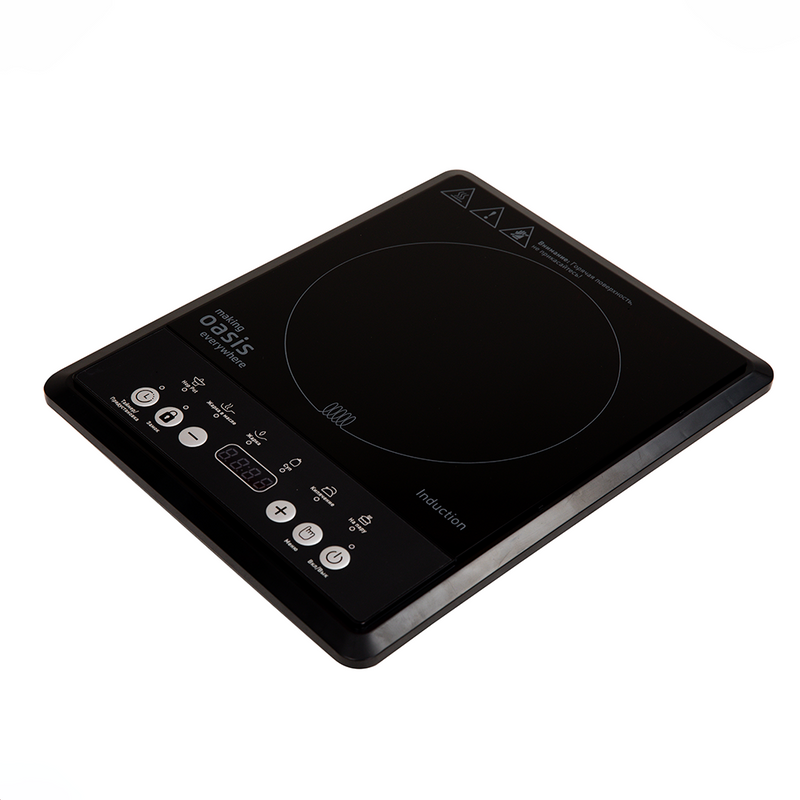 Настольная электрическая плитка making oasis everywhere РI-B12SK черная