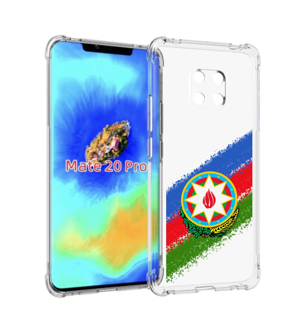 

Чехол MyPads герб флаг Азербайджана для Huawei Mate 20 Pro/Mate 20 RS 6.39, Прозрачный, Tocco