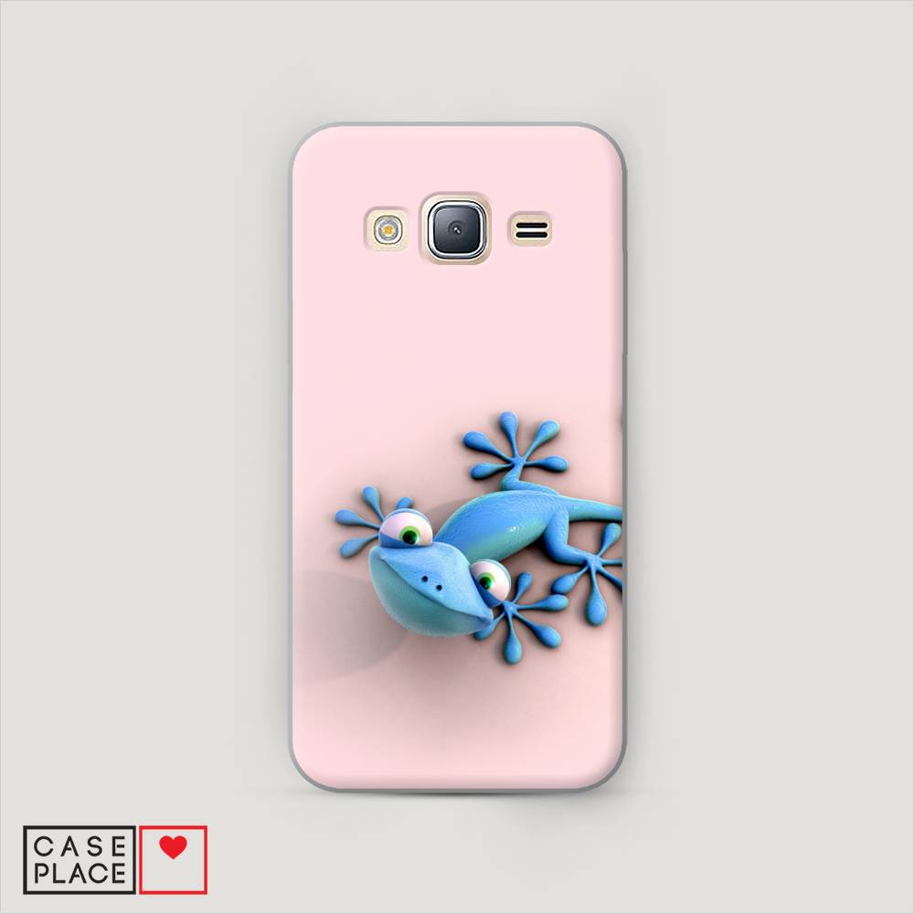 

Чехол Awog "Голубая ящерка" для Samsung Galaxy J5