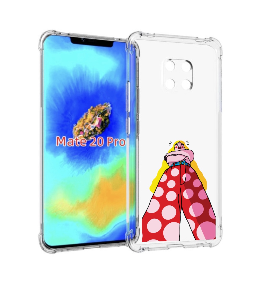 

Чехол MyPads высокая-девушка для Huawei Mate 20 Pro/Mate 20 RS 6.39, Прозрачный, Tocco