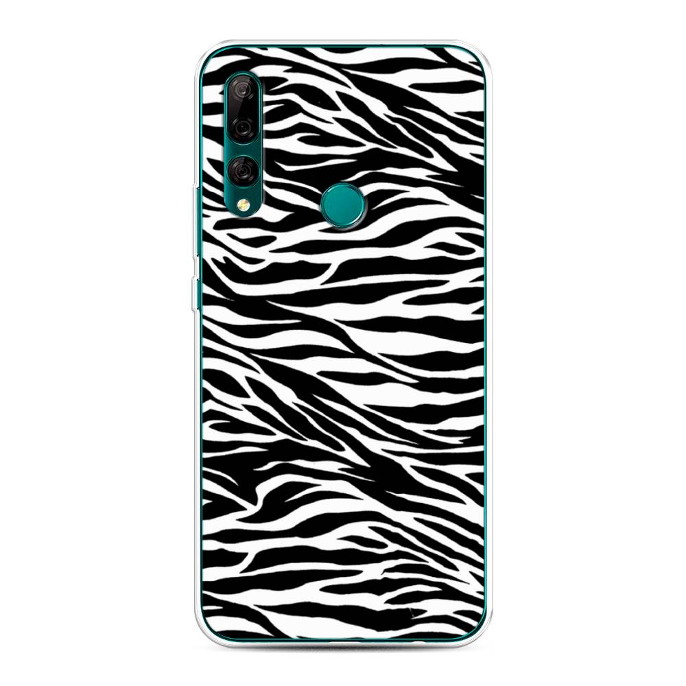 

Чехол Awog на Huawei Y9 Prime 2019 "Принт зебра", Белый;серый;черный, 611950-7