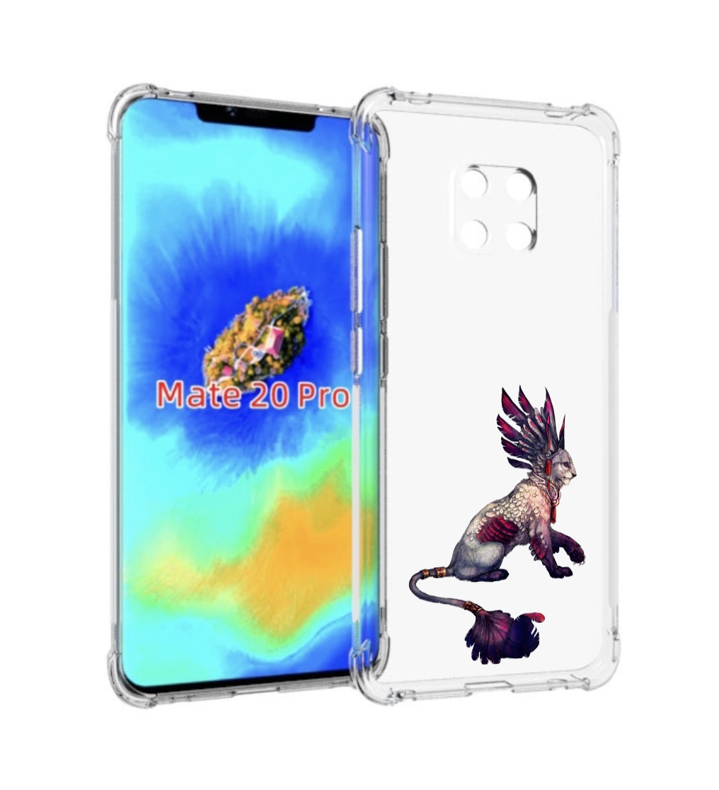 

Чехол MyPads волшебная-пума для Huawei Mate 20 Pro/Mate 20 RS 6.39, Прозрачный, Tocco