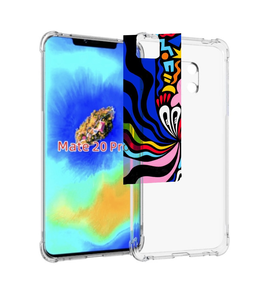 

Чехол MyPads волнистая-абстракция для Huawei Mate 20 Pro/Mate 20 RS 6.39, Прозрачный, Tocco