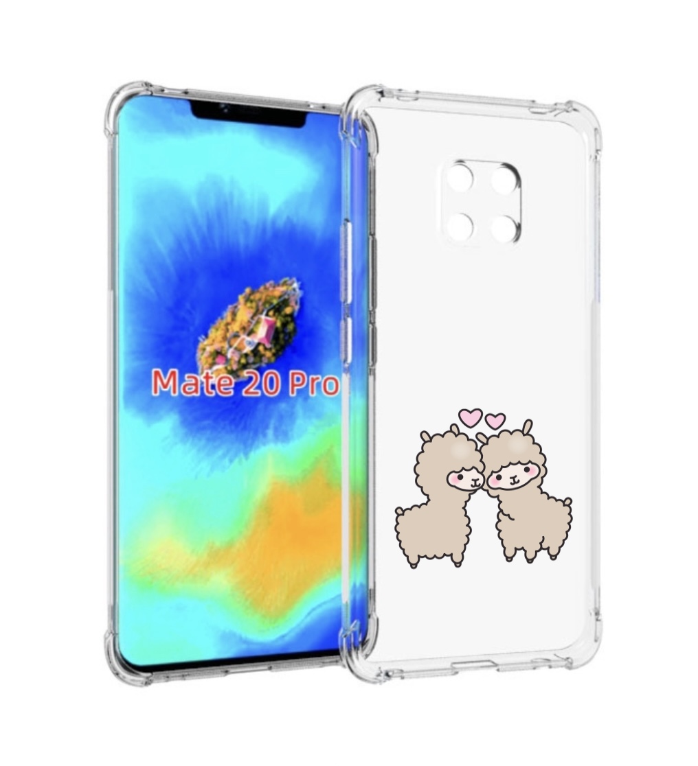

Чехол MyPads влюбленные-барашки для Huawei Mate 20 Pro/Mate 20 RS 6.39, Прозрачный, Tocco