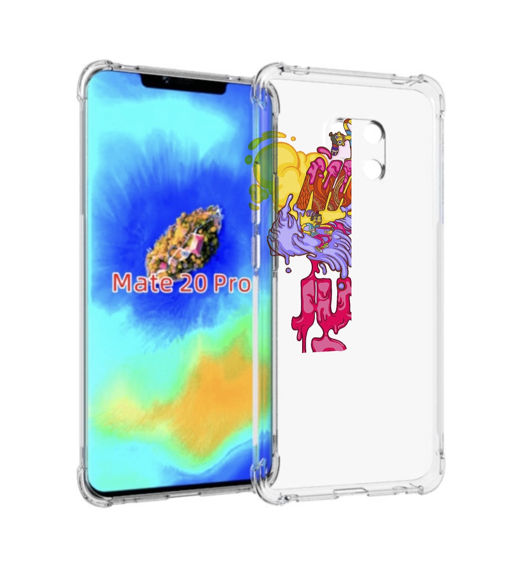 

Чехол MyPads вкусный найк для Huawei Mate 20 Pro/Mate 20 RS 6.39, Прозрачный, Tocco