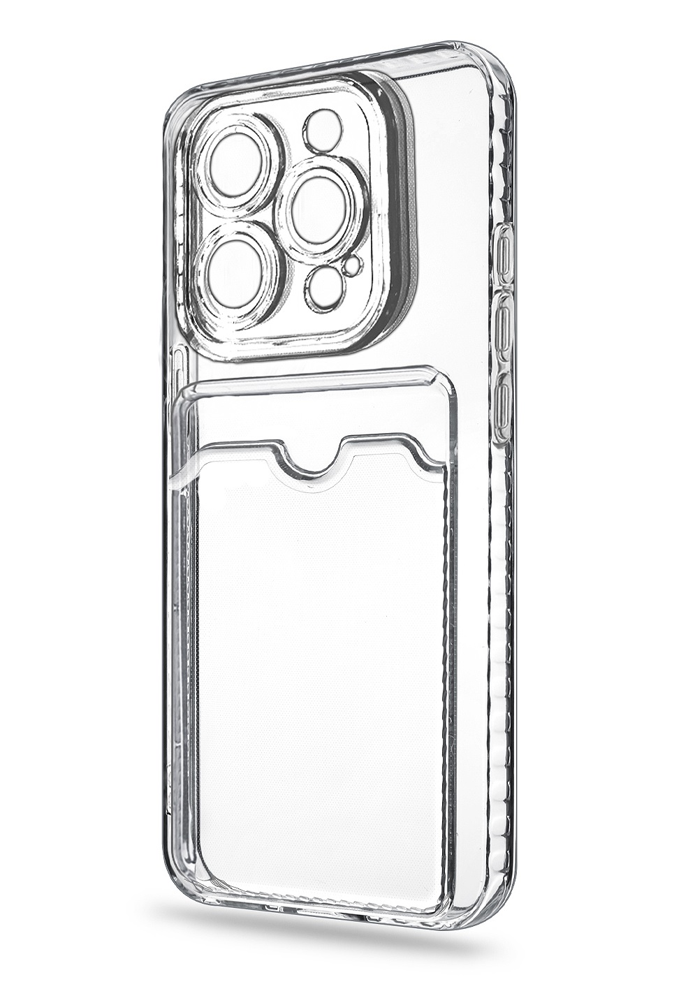 

Чехол iPhone 15 Pro Clear Card прозрачный (IS018457)