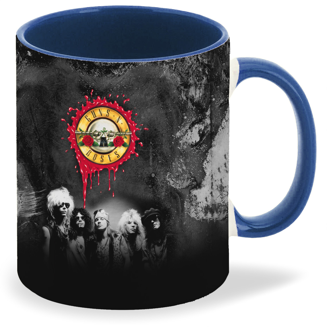 

Кружка CoolPodarok guns n roses эмблема, guns n roses эмблема