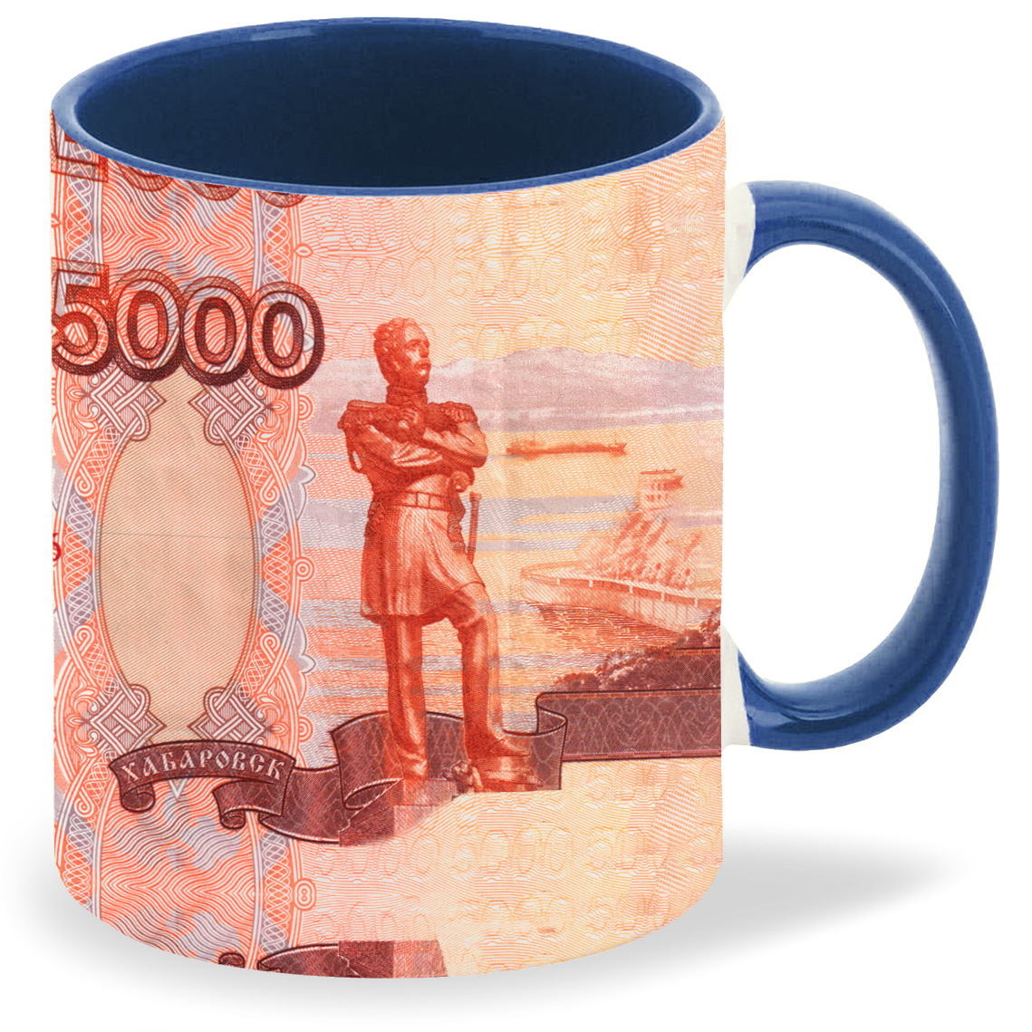 

Кружка CoolPodarok 5000 рублей Пять тысяч рублей, 5000 рублей Пять тысяч рублей