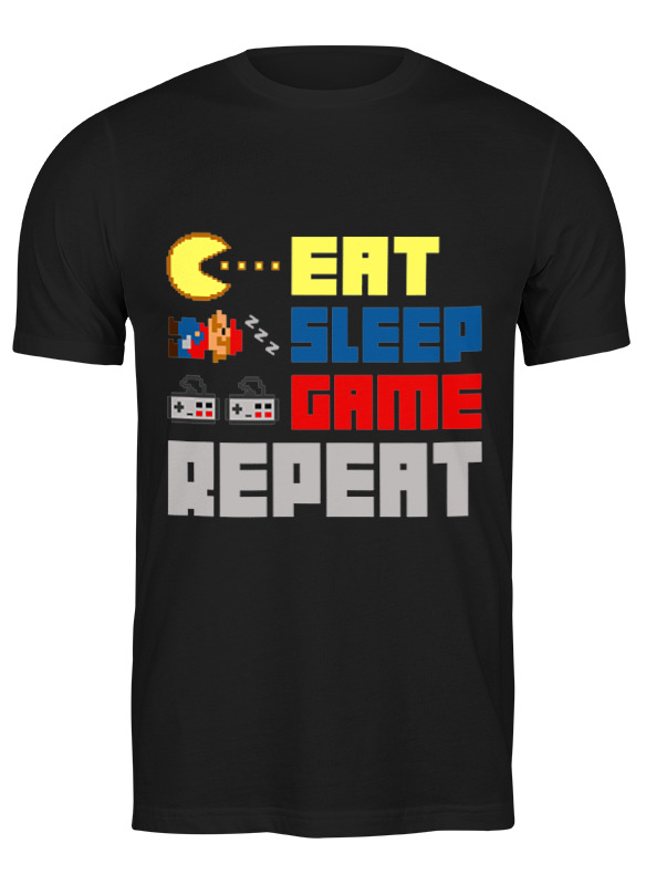

Футболка мужская Printio Gamer (8-bit) черная 3XL, Черный, Gamer (8-bit)
