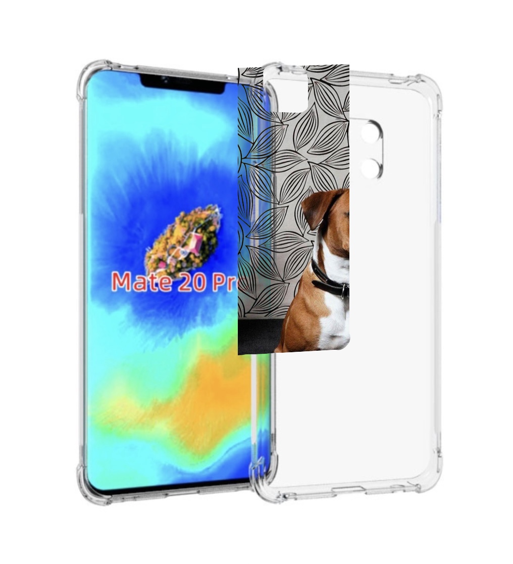 

Чехол MyPads боксер собака для Huawei Mate 20 Pro/Mate 20 RS 6.39, Прозрачный, Tocco