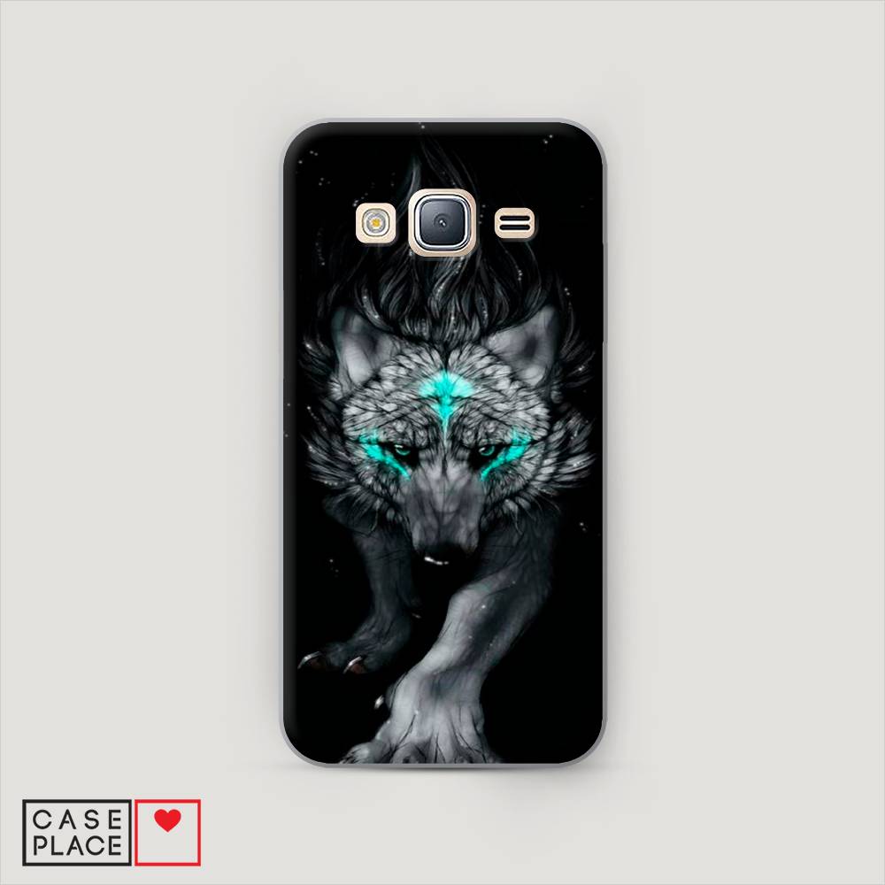 

Чехол Awog "Волшебный волк" для Samsung Galaxy J5