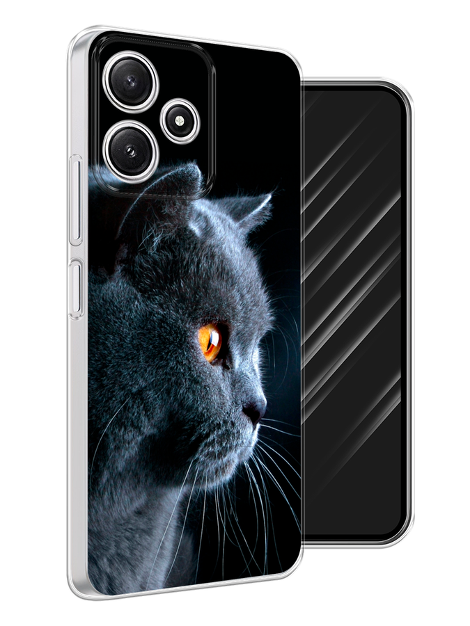 

Чехол Awog на Xiaomi Redmi 12 5G/Redmi 12R "Благородный кот британец", Черный;серый;оранжевый, 319550-1