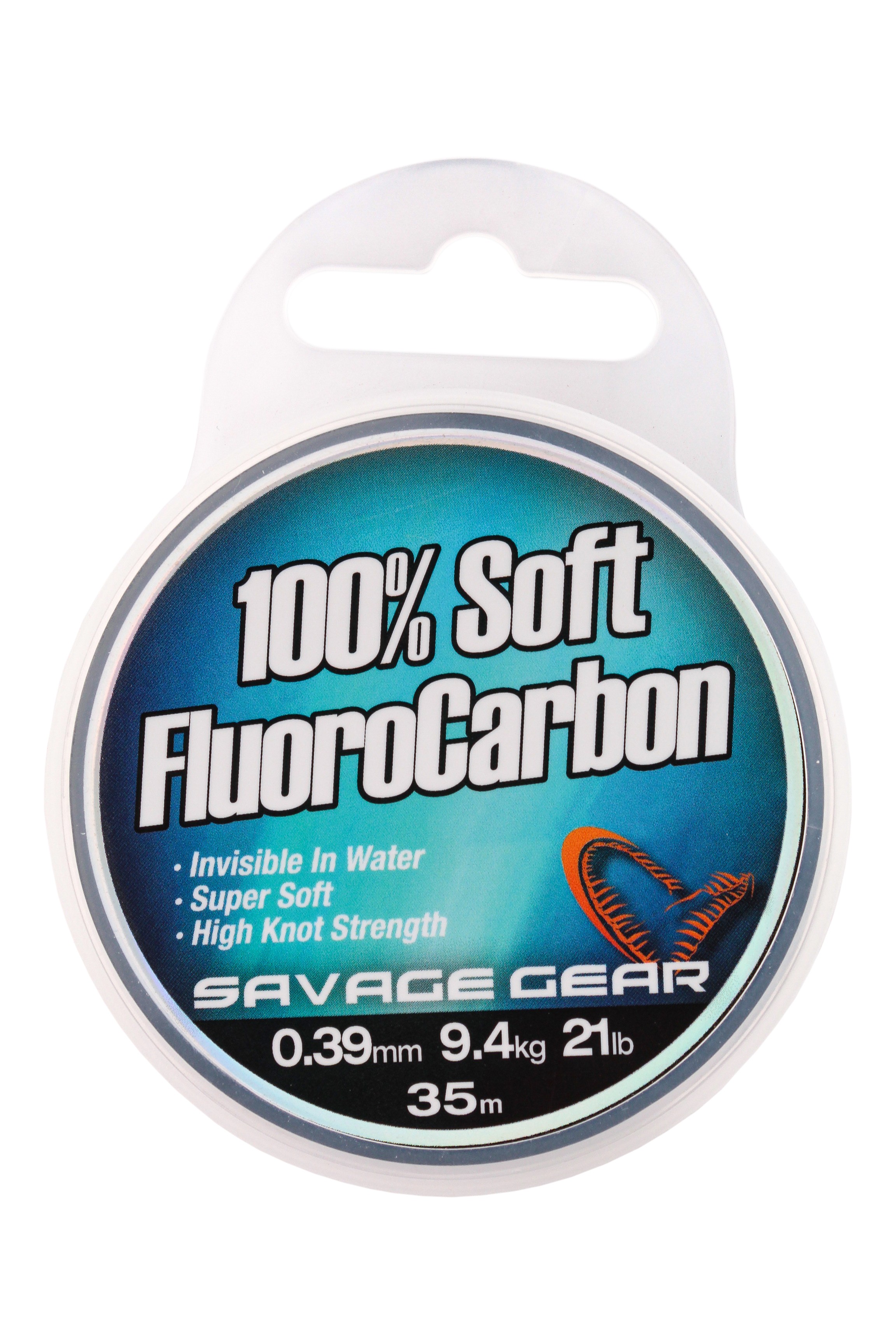 Леска Savage Gear Soft Fluoro Carbon 0.39мм 35м 21lb 9,4кг