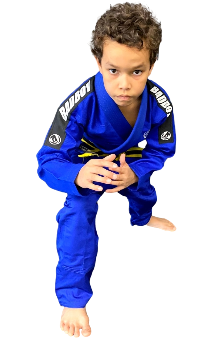 Кимоно Детское Bad Boy Focus BJJ Gi с поясом, р.K4, Blue