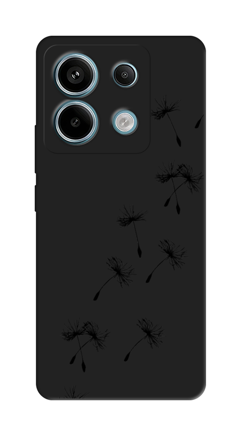 

Чехол Awog на Xiaomi Redmi Note 13 Pro 5G/POCO X6 "Летящие одуванчики", Черный, 320152-1
